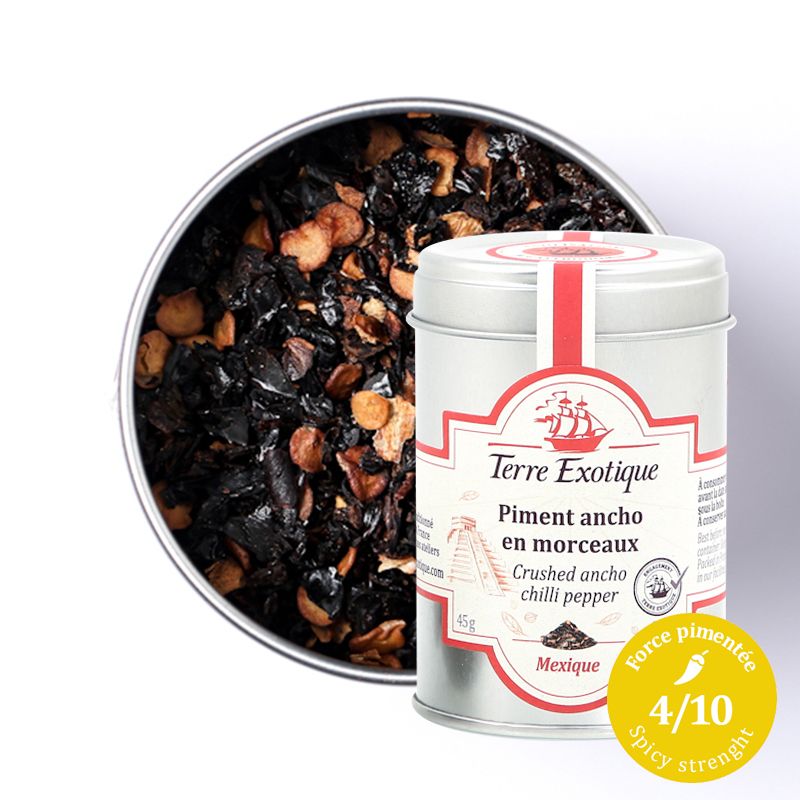 PIMENT ANCHO EN MOCORCEAUX 4/10