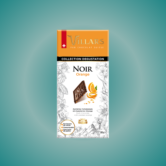 VILLARS - BLACK ORANGE