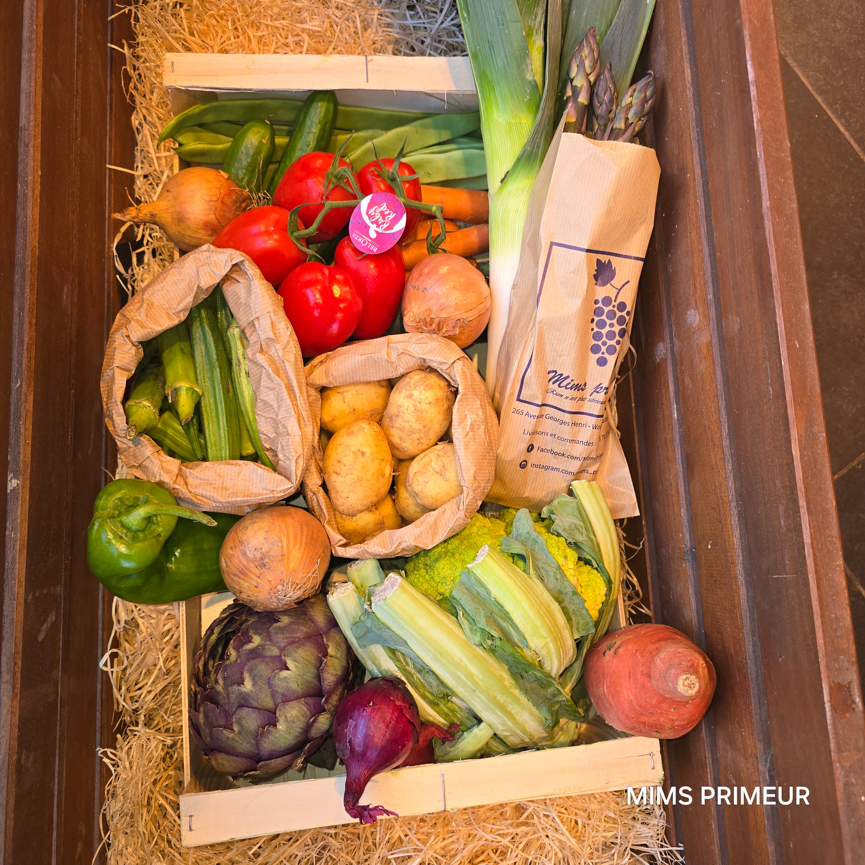 PANIER  LÉGUMES