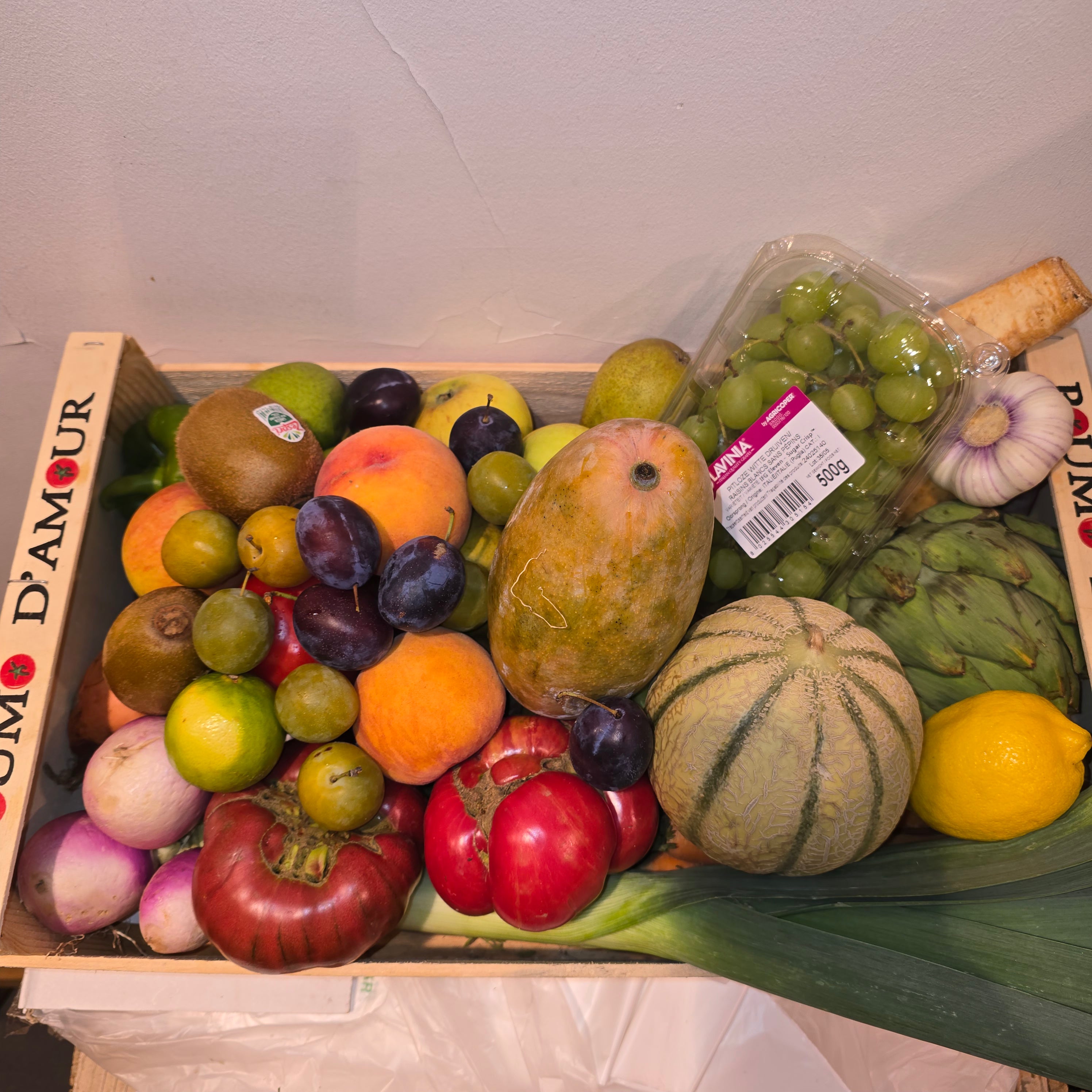 PANIER FRUITS ET LÉGUMES